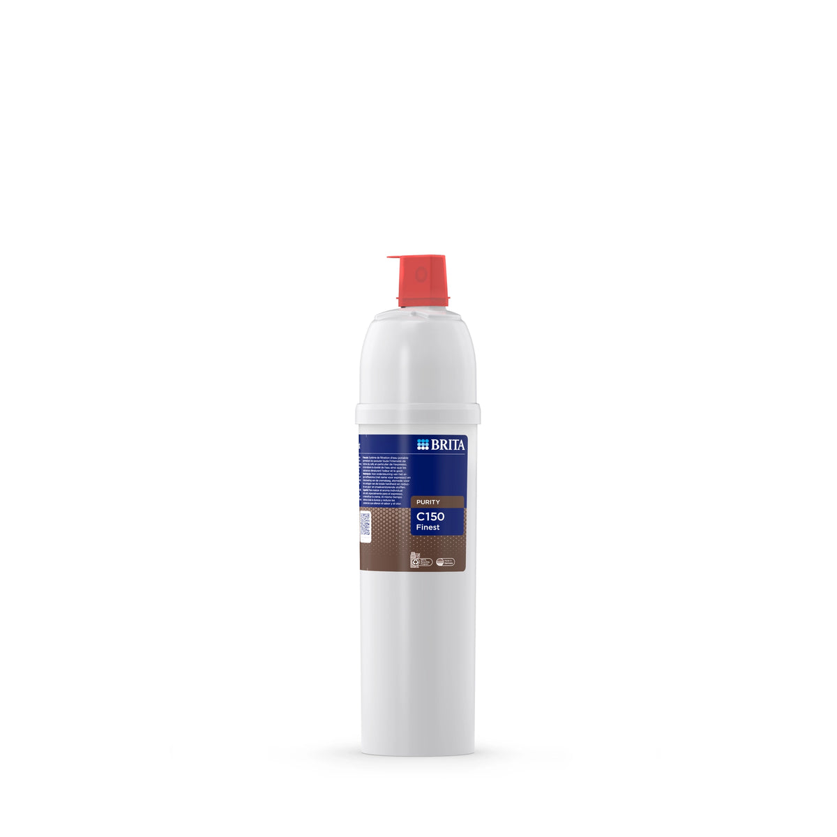 BRITA water filter cartridge PURITY C150 Finest on a white background